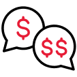 Negotiable Pricing feature icon
